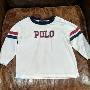 Ralph Lauren Polo Long Sleeve White T-shirt